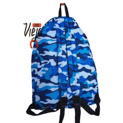 MOCHILA AZUL MILITAR - Imagen 2