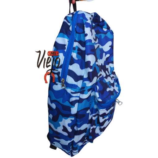 MOCHILA AZUL MILITAR - Imagen 3