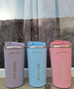 VASO TÉRMICO CAFÉ CON MEDIDOR DE TEMPERATURA