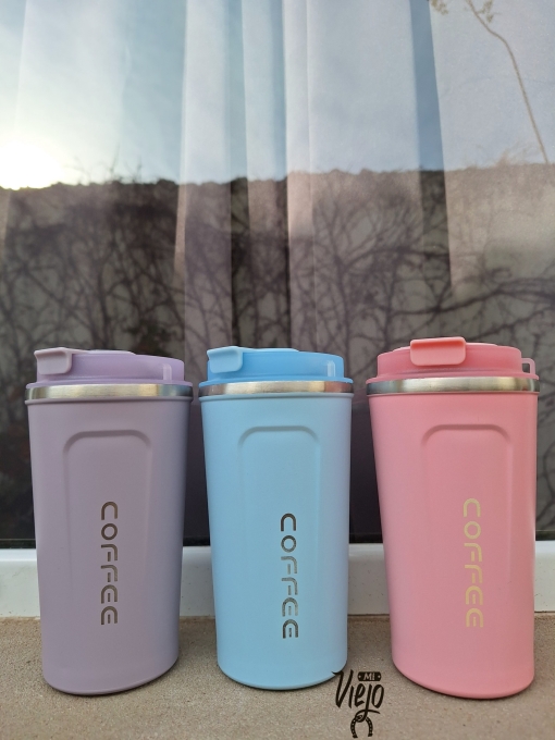 VASO TÉRMICO CAFÉ CON MEDIDOR DE TEMPERATURA
