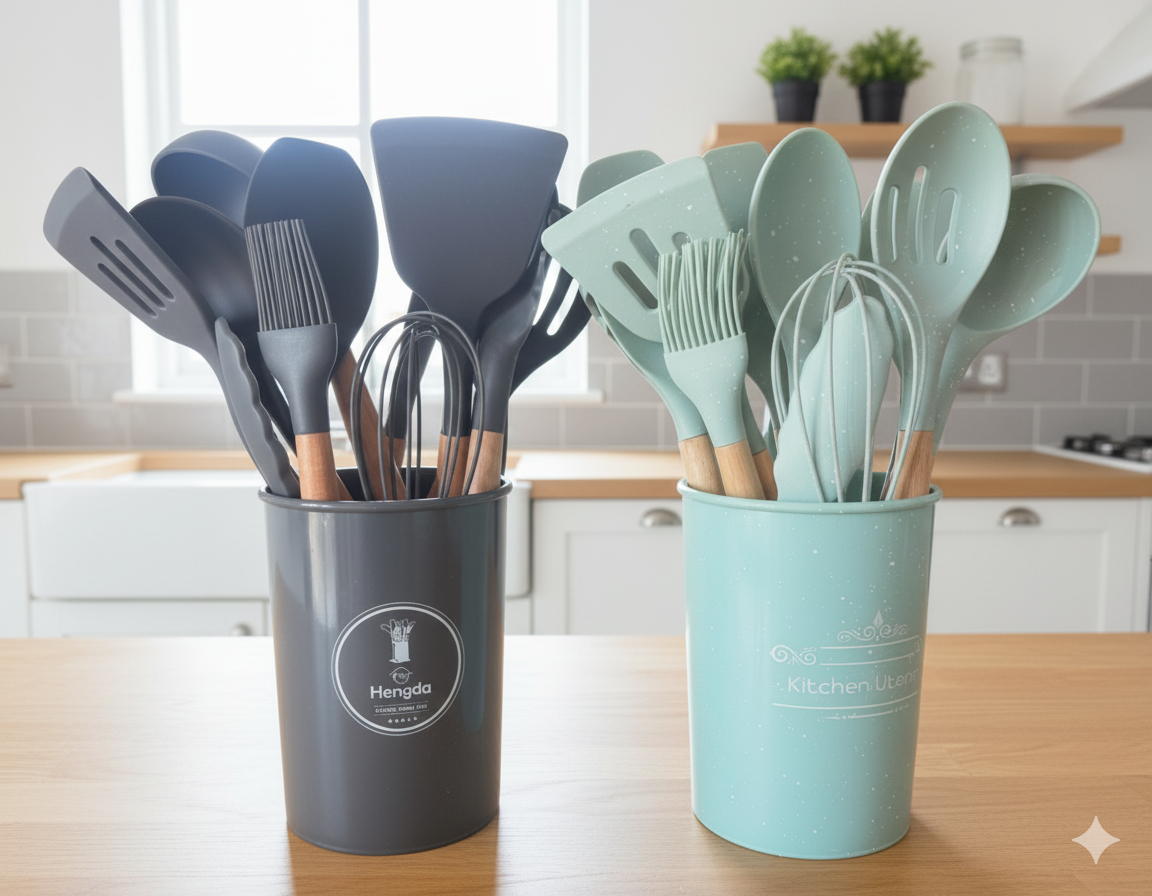 UTENSILLOS DE SILICONA 12 PIEZAS - Imagen 2