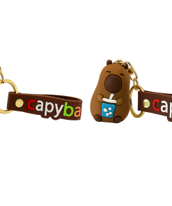 LLAVERO CAPIBARA DE GOMA