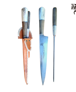 CUCHILLO Y CHAIRA 25 CM